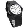 Casio Аналоговые часы MQ-24-7B2L с уретановым ремешком, унисекс, белые, импортные