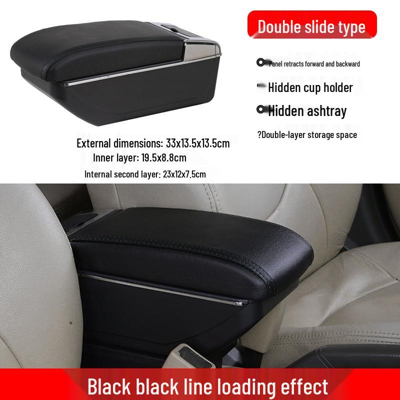 Proton Saga Custom Armrest Storage Box