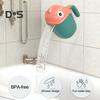 Детская ванночка для ополаскивания волос и тела с удобной ручкой в форме мультяшного животного, успокаивающая игрушка для купания с эффектом тропического душа для детей