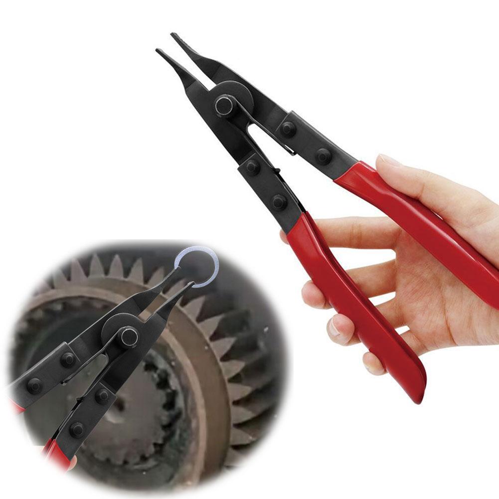 Flat Mouth Steel Ring Pliers Flat Jaw Plier Flat Head Retaining Ring Pliers Tool Automatic Transmission Repair Tool