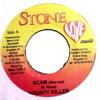 7inch Record BOUNTY KILLER - Scam NONE Stone Love Musi Jamaica Reggae, Ska & Dub Used