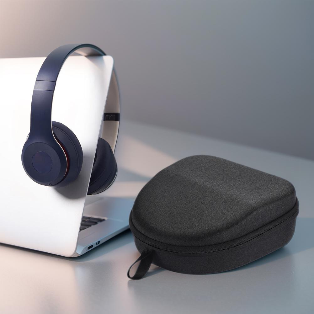 Чехол для наушников, ударопрочный, дорожная сумка-переноска, чехол с магнитным отделением для кабеля для Beats Studio Pro/Studio 3/Solo 3 2 Pro