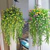 Эвкалипт Камелия Подвесная Искусственная Цветочная Лиана