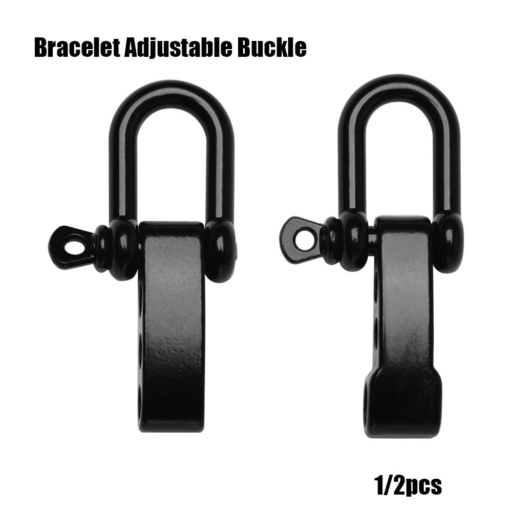 Pin Paracord Bracelets accessories Bracelet Buckles U-Shaped Shackle Buckle Survival Rope Paracords