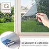 Heat Control Window Film Blocks UV Infrared Rays Easy Installation Explosion-Proof PET Material One-Way Privacy Mirror Reflective Film