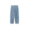 Carhartt WIP Джинсы женские однотонные со средней посадкой, свободные, прямого кроя I031918-01-12