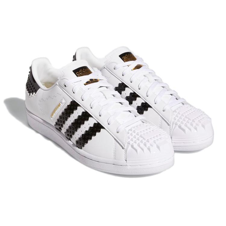 adidas LEGO x Superstar 'Базовые пластины' Мужские GW5270