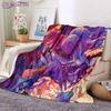 Gamer Blanket  Genshin Impact Blanket Sofa Bed Living Room Warm Travel Blanket Air Conditioning Blanket