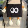 Car Trash Can Tissue Box Cartoon 2-In-1 Car Umbrella Storage Bin Auto Seat Back Hanging Storage Bag Backseat Cup Holder