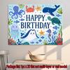 Party Backdrop Under The Sea Flat Under Events Wedding Coming Ceremony Four Seasons Photo Booth Background Front Door Decor
