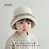 Шляпа-ведро с бахромой на осень/зиму 2025 для девочек - Корейский стиль, Универсальная, Теплая, Утолщенная