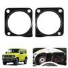 Панель приборов Jimny SUS304 Нержавеющая сталь Накладка на приборы Крышка приборов Детали внутренней панели JB64W/JB74 (черный)