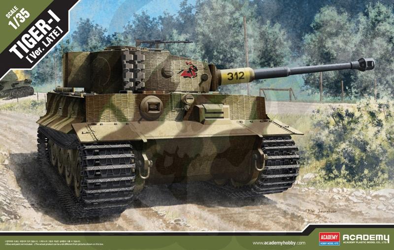 Acad-13314 tiger 1 ver. late 1:35