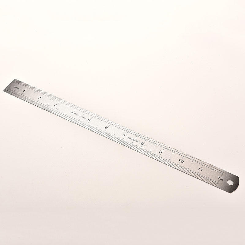 30Cm Stainless Metal Ruler Metric Rule Precision Double Sided Measuring Tool 3Cc