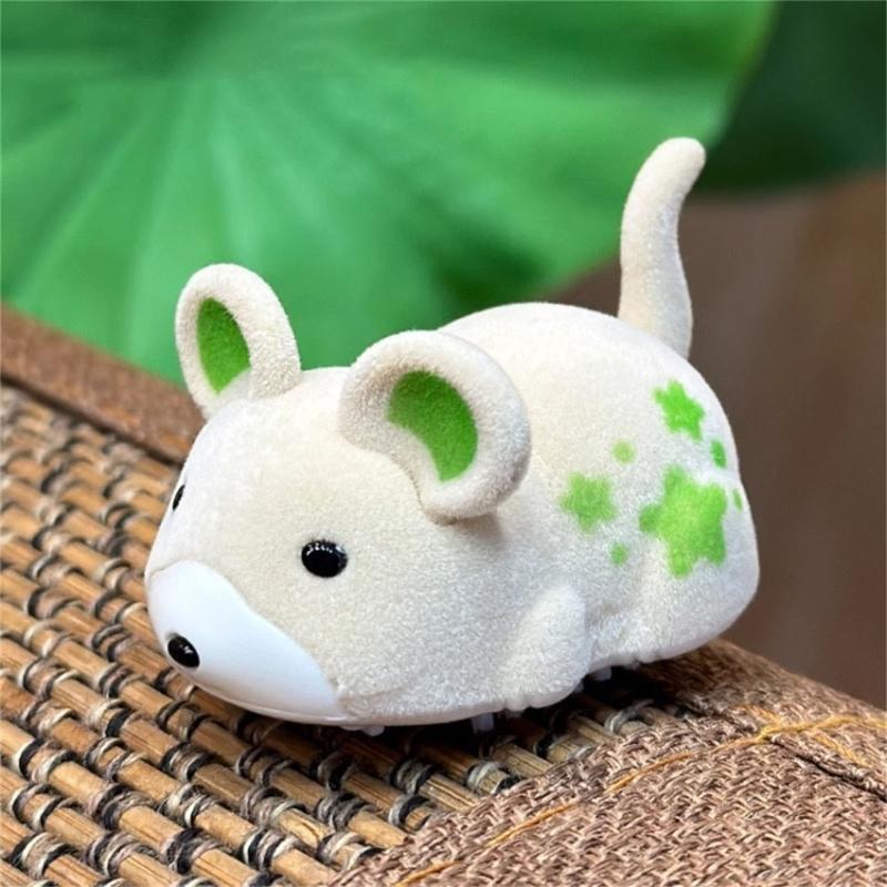 Robotic Plush Mouse Cats Toy Simulated Animal Automatic Movements Anxiety Boredom Relief For Indoor Floor Table Use