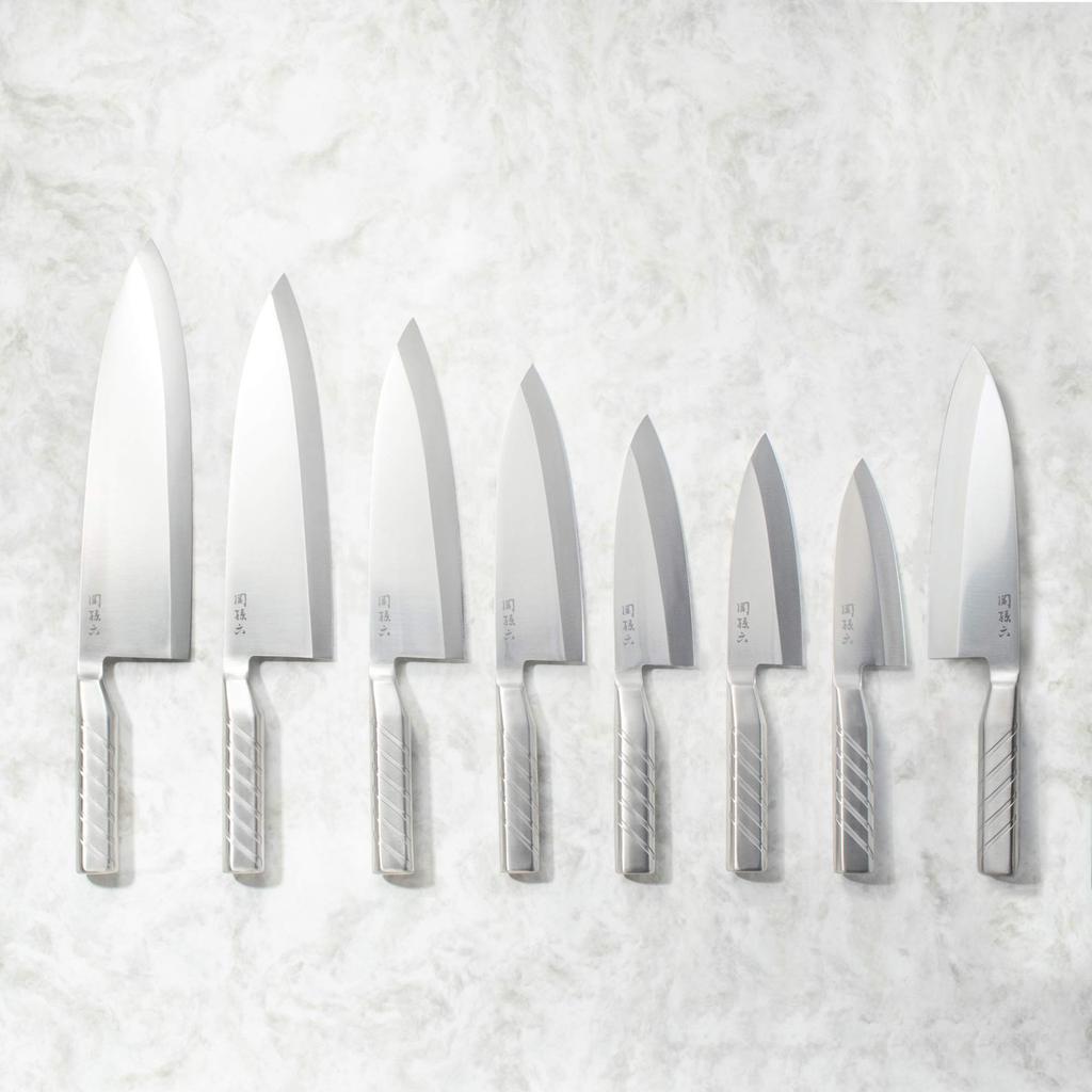 Kai Deba Seki All Stainless Made in 093 AK5170 Knife, Magoroku, Steel, 150mm, Japan,