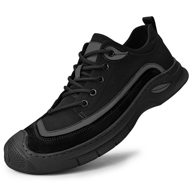 Мужская обувь Роскошный бренд Ручная работа Натуральная кожа Повседневная обувь Высокое качество Толстая подошва Кроссовки Нескользящая Обувь для хайкинга Рабочая обувь