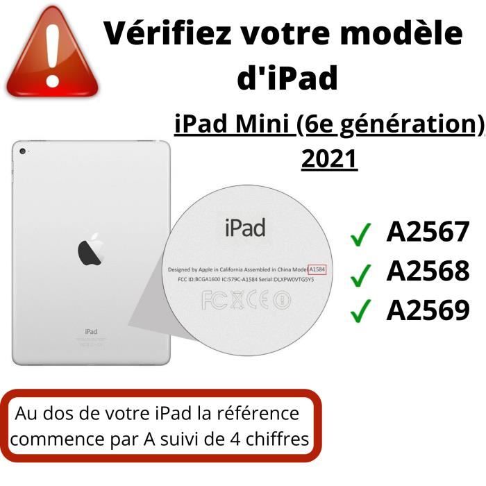 Verre Trempé - Phonillico - iPad MINI 6 - Pack de 2 - Résistant aux rayures - 8,3 pouces