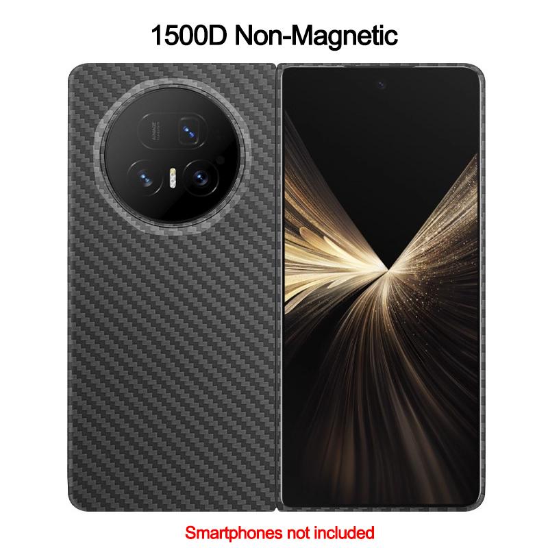 for Vivo X Fold 5 Aramid Carbon Fiber Case Kevlar Cover Ultra Thin Lightweight Armor Protective Cover Slim Durable Sturdy