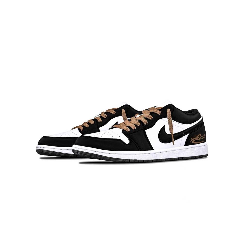 Jordan Air Jordan 1 Bronze Phantom Амортизация, Износостойкие Низкие Винтажные Баскетбольные Кроссовки Унисекс 553558-165(Команда425-)