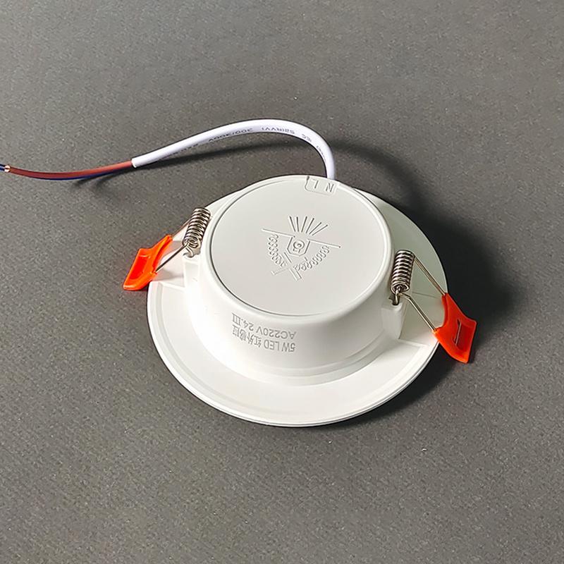 Датчик движения тела человека Точечный светодиодный встраиваемый светильник Lamparas 220 В Потолочный светильник 5 Вт 7 Вт 9 Вт Холодный белый Панельный светильник Для коридора Лестницы Склада