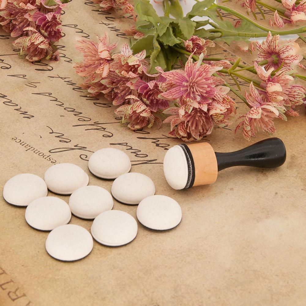 Domed Flat Domed Foam Refills Tool DIY Scrapbooking Mini Ink Blending Tools  Paint Tool