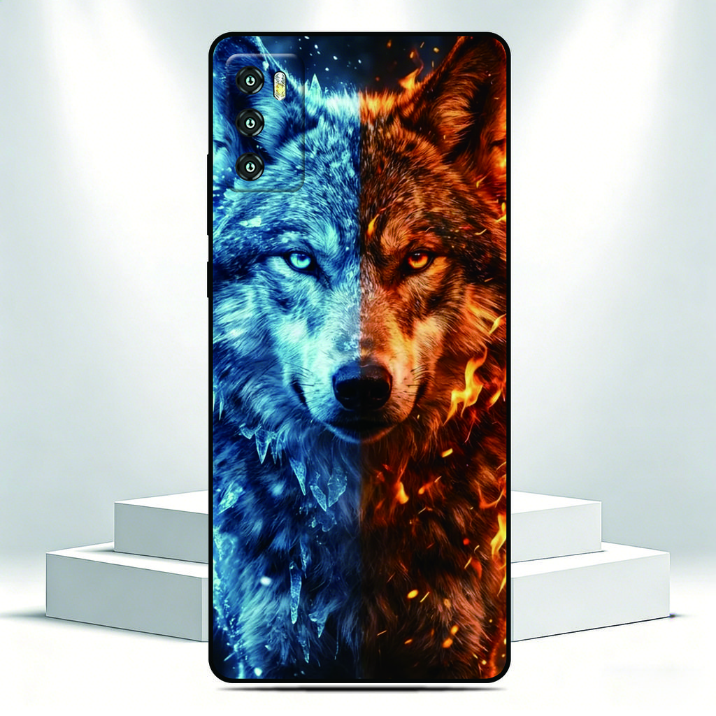 Wolf Animal Soft Phone Case For Doogee Note 56X 56 58 N55 N60 59 Pro Plus DIY Personalized Custom Picture Image Back Cover