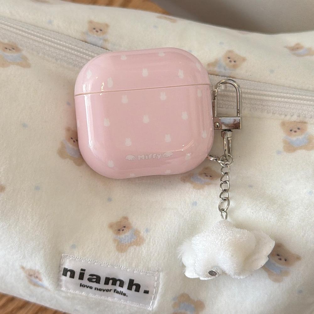 Девочка розовый милый чехол для наушников для airpods 1 2 3 4 pro 2 pro3 ударопрочная защитная крышка белый облачный кулон силиконовый чехол