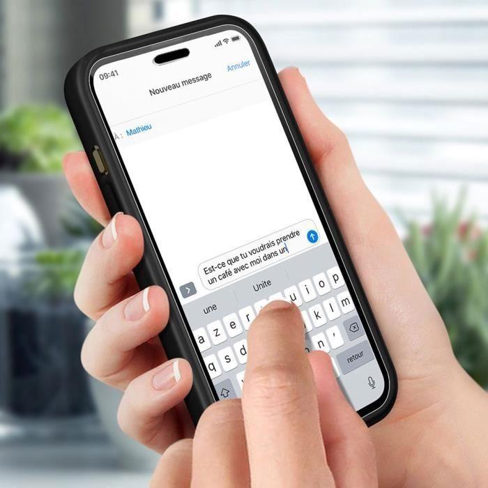 Coque de protection - BOOLING - pour iPhone 16 Pro Max - Protection 360 - Élégante - Bordure renforcée