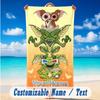 Beach Towel Custom Name Text, Quick Dry Large Towel For Beach HomeGremlins Gizmo