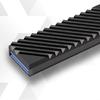 Compactly M.2 2280 SSD Heatsink Easy Installation Seamlessly Integration With PC Components for Desktop PC Workstations