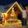 CHMKSTC LED Illumination Christmas Tree Decoration 280 String Drape Fairy LED USB Remote Memory 8 Lighting Timer IP44 High For Tree Light, Light, 2M8