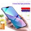 Защитное стекло для iPhone 13/13 Mini/13 Pro/13 Pro Max - На весь экран, Защита от отпечатков пальцев, Защита глаз, Ударопрочное