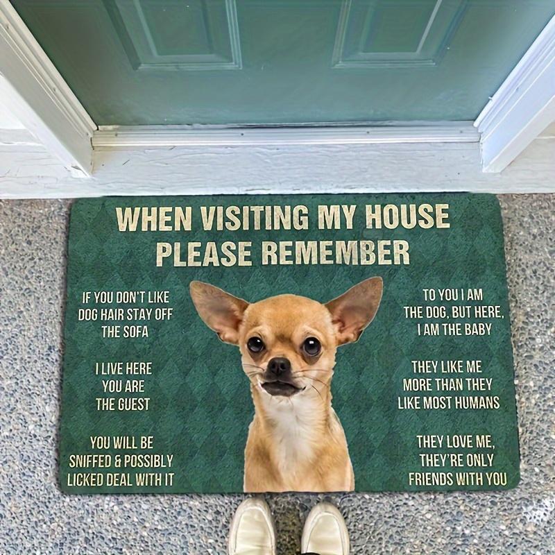 1 шт., напольный коврик с рисунком щенка, современный кухонный полиэстеровый коврик, нескользящий, цветной, для дома, ванной комнаты, спальни, гостиной, декора