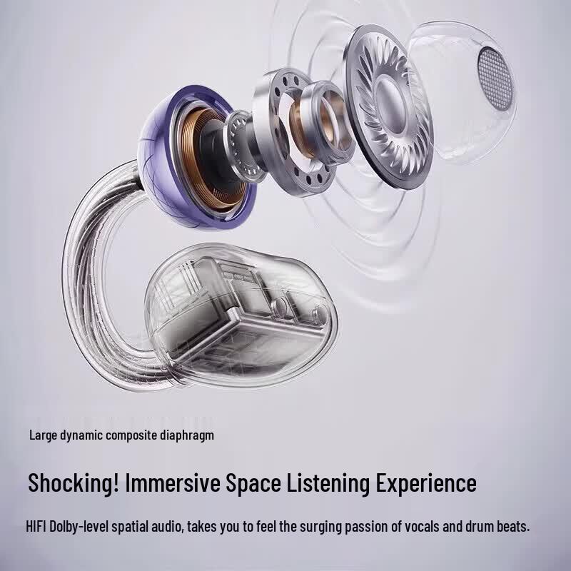 Q108 Clip-On Open-Ear Bluetooth Headset