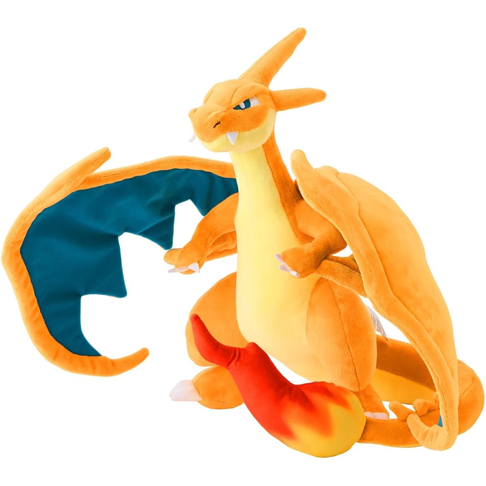 Pokemon Center Original Mega Charizard Y Plush Toy Soft Stuffed Animal