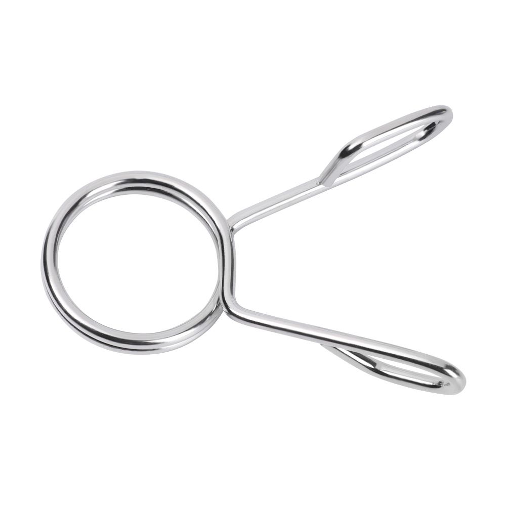 Durable Weight Gym Dumbbell Spinlock Collars Spin Lock Screw Check Nut Barbell Bar Clips