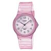 Casio Standard Cheap Casio Pop Women's Quartz Analog Watch, 3-Hand Resin Pink Skeleton MQ-24S-4B [Parallel Import]