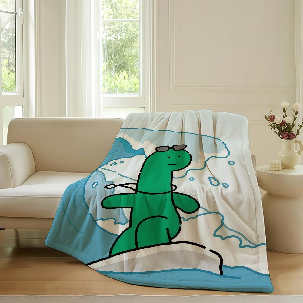 Cartoon cute Joguman Blanket For Sofa Office Bed Plane Travel Sleep Read Relax Camping Soft And Warm