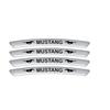 4pcs Aluminum Car Wheel Hub Badge Tire Rim Stickers Decoration Accessories