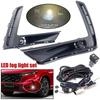 LEDIN LED Fog Light Set For 2025-2025 Honda CR-V Switch Wire Bezel 6000K White