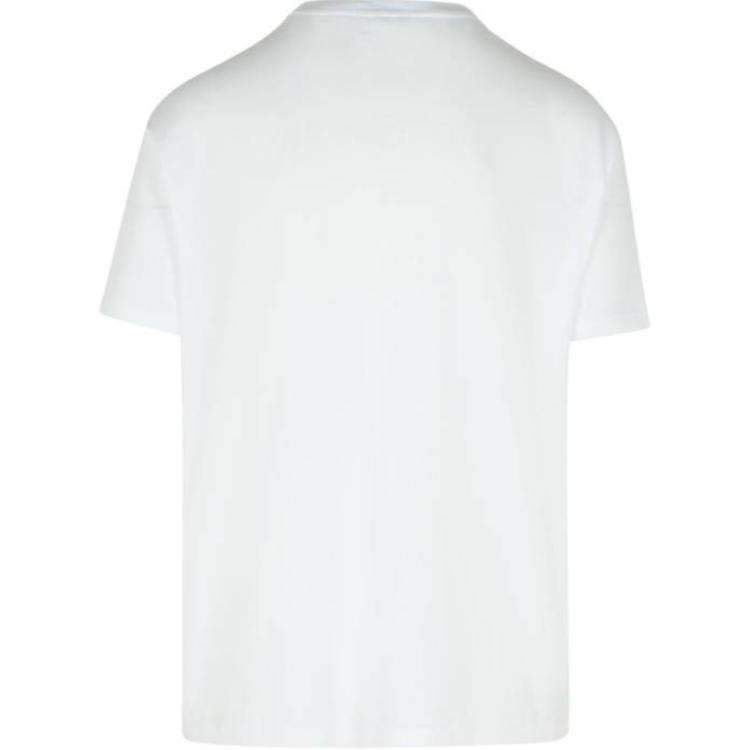 Polo Ralph Lauren Solid Logo Print Crew Neck Short Sleeve T Shirt Men Tops White 710854497-041