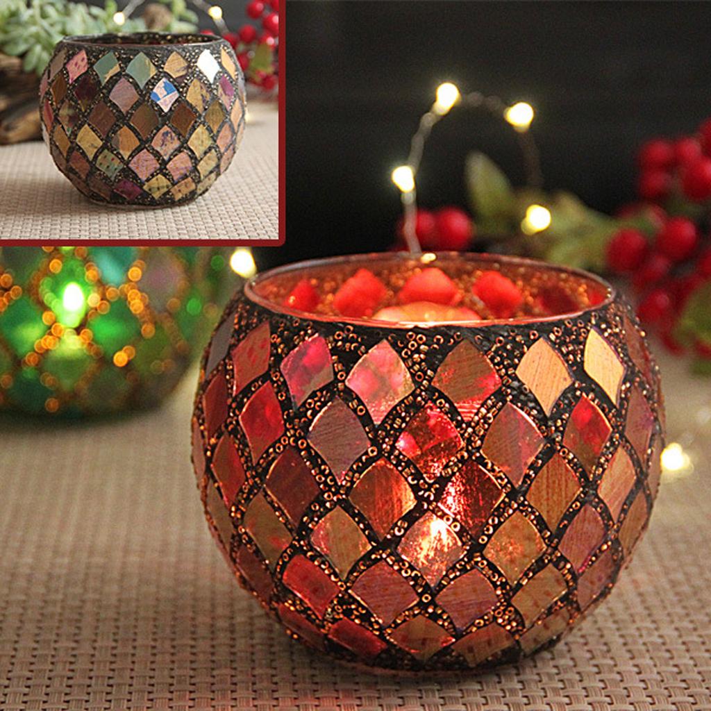 Стеклянный подсвечник DIY Чашка для благовоний и свечей Суккулентный цветочный горшок Подставка для ручек Для свадебных вечеринок Домашний декор