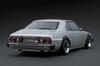 Модель зажигания Nissan Skyline 2000 года, готовое изделие серебристого цвета, масштаб 1/18 GT-ES (С210)