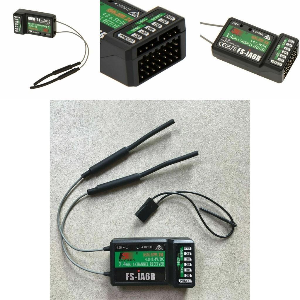 Flyskyt6 I6 2.4g Fs-ia6b6 Приемник Для RC Модели Пластиковый Материал 6 Канальный Пульт Управления