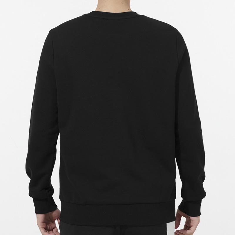Puma Classics Logo Crew Толстовка с металлическим принтом Мужская толстовка Черный 531367-51