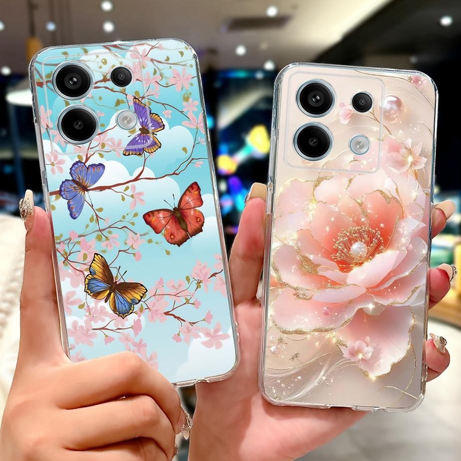 Чехол для Xiaomi Redmi Note 13 4G Note13 Pro Новая Мода Расписной Чехол Мягкий Силиконовый Чехол для Телефона Для Redmi Note 13 Pro Plus Fundas
