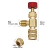 R410a R22 Safety Valve Adapter Non-freezing hand Liquid Adapter Air Conditioning Valve  Universal