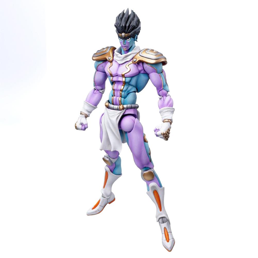 17 см Аниме Фигурка JoJo Фиолетовая Звезда Платинум Фигурка Действия фигурка star platinum Съемная Статуя Стоящая Модель Украшение Игрушка Подарок