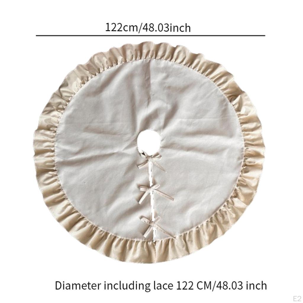 Рождественские украшения для юбки, ковер для домашних праздников